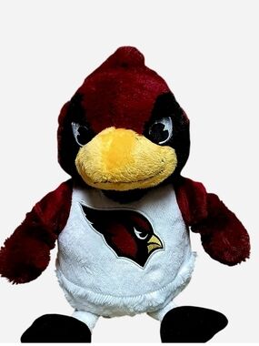 12" Rare Vintage ReversiPal Cardinals Reversible Plush